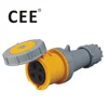 CEE IP67 63a 3pin Yellow industrial 110v socket outlet