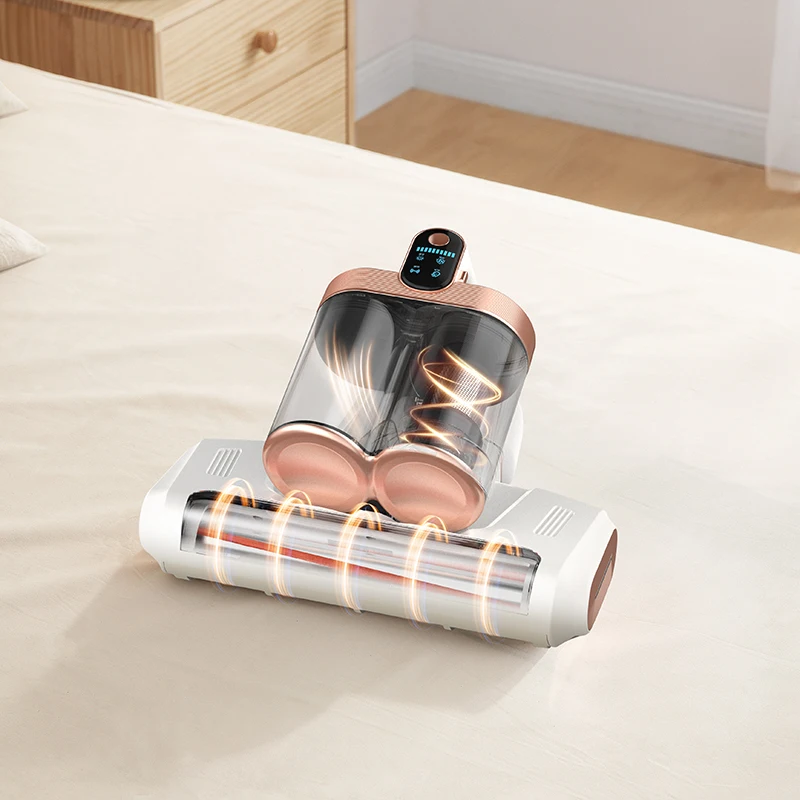 LP-018 Electric Double Cup Roller Brush - Ultrasonic Mite Removal