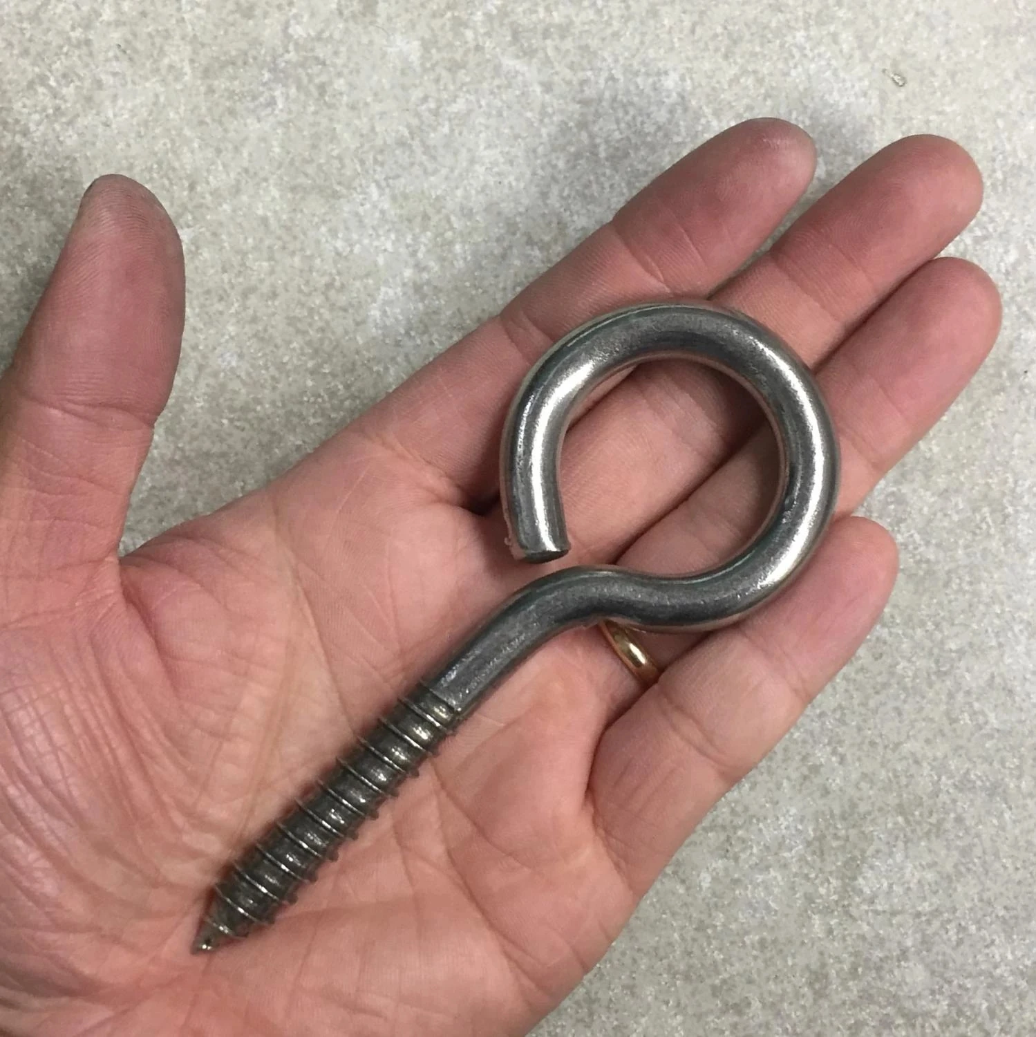 12 Difference Sizes 304 Stainless Steel Selftapping Ring Hook Screw