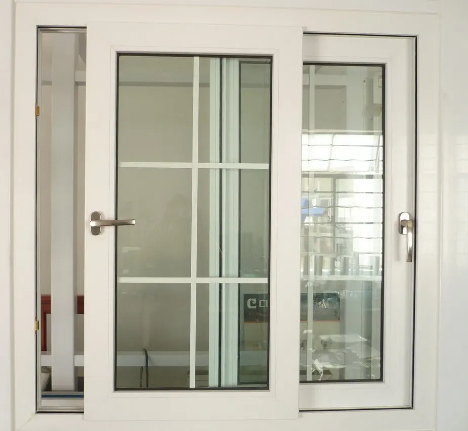 Wood grain sliding fold aluminium windows horizontal spain faceted folding sliding window