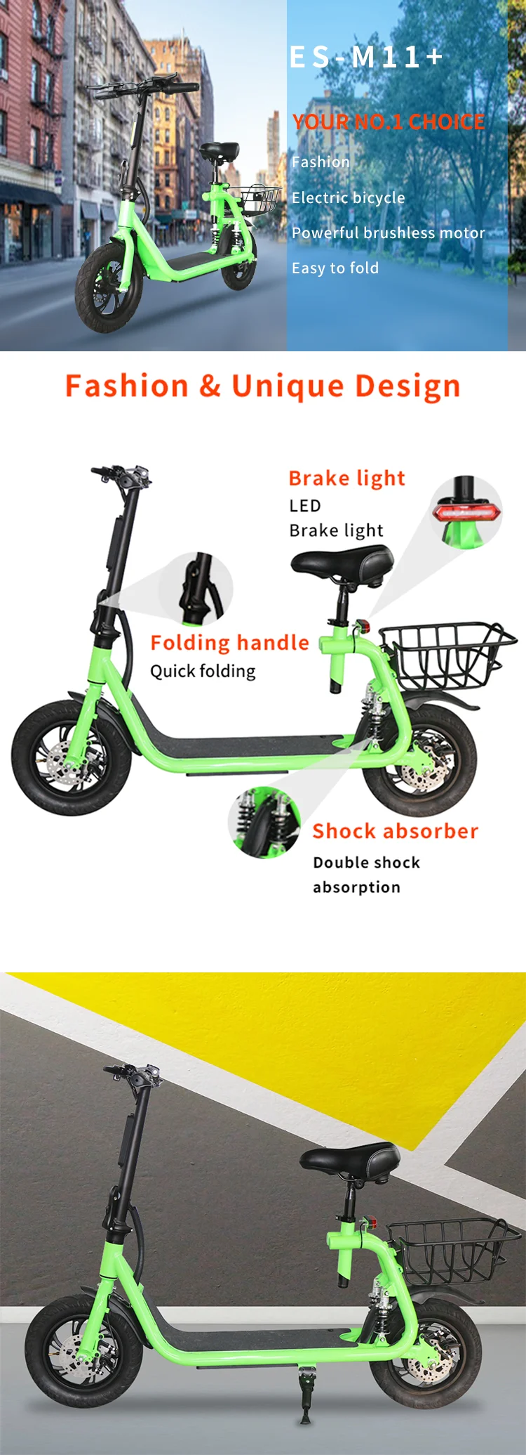 eswing m11 folding electric scooter