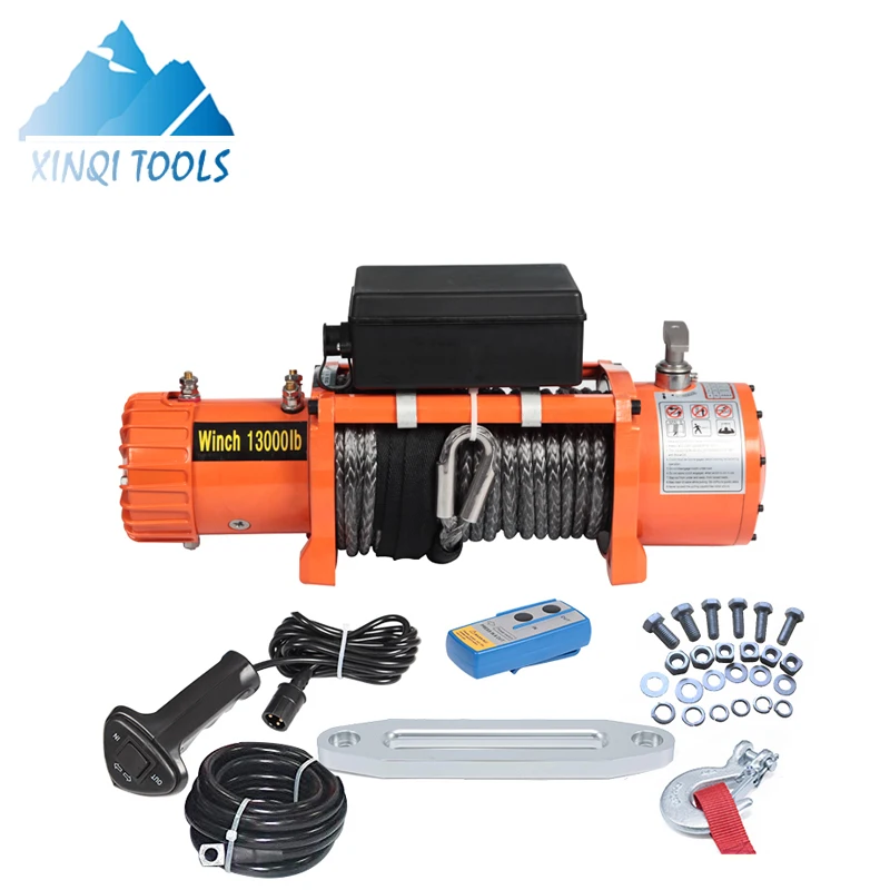 Xinqi 12v 13000lbs Electric Winches For 4x4 Buy High Quality Electric Winches For 4x4,13000lb