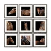 vintage 3D brown Realist horse chinese wall art Animal Art Printing