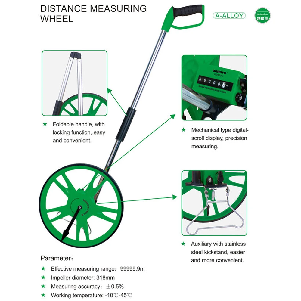 Professional Flexible Digital Distance Measuring Wheels Buy Meter