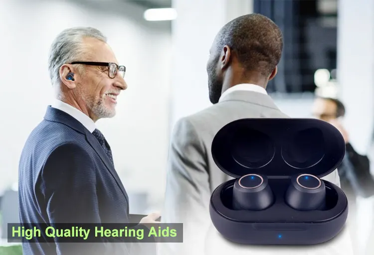 Hot sale rechargeable mini invisible pocket digital hearing aid for the deaf