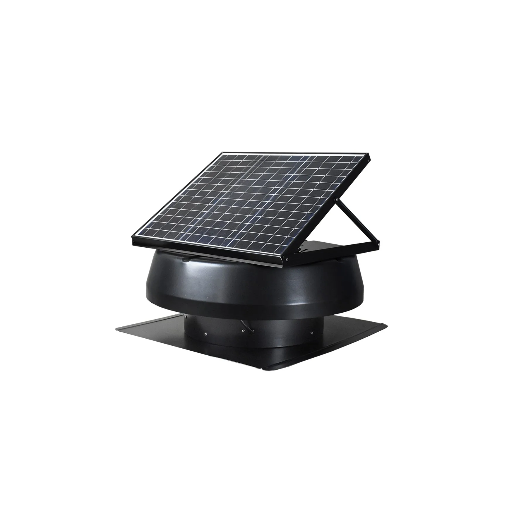 Solar Ático Ventilador 30w Ajustable Con Fábrica De Calor De Extracción
