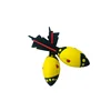 interesting custom color print logo foam whistle rocket dart ball game
