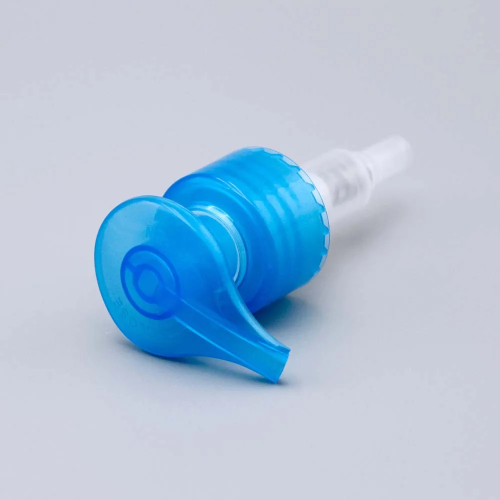 low price cosmetic plastic colorful  lotion pump 24/410