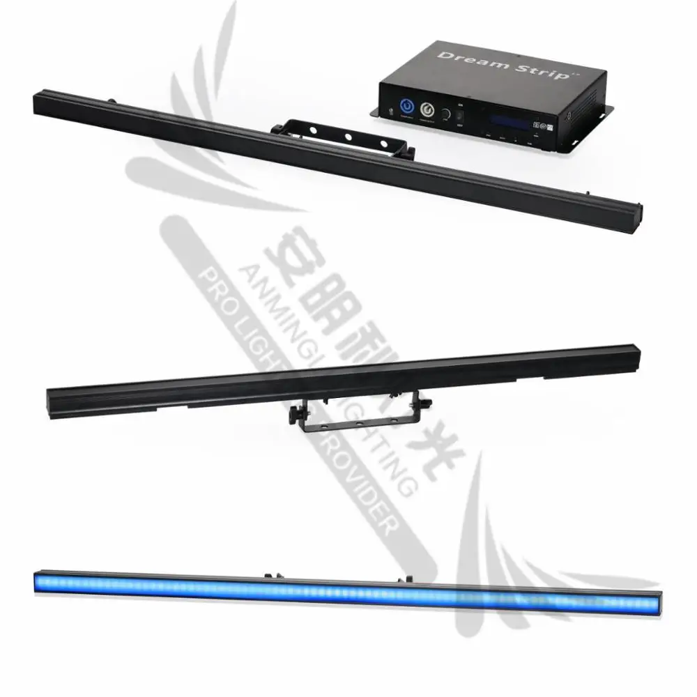 disco lights 1*180 LEDs DMX art net kling net slim pixel mapping bar led strip light