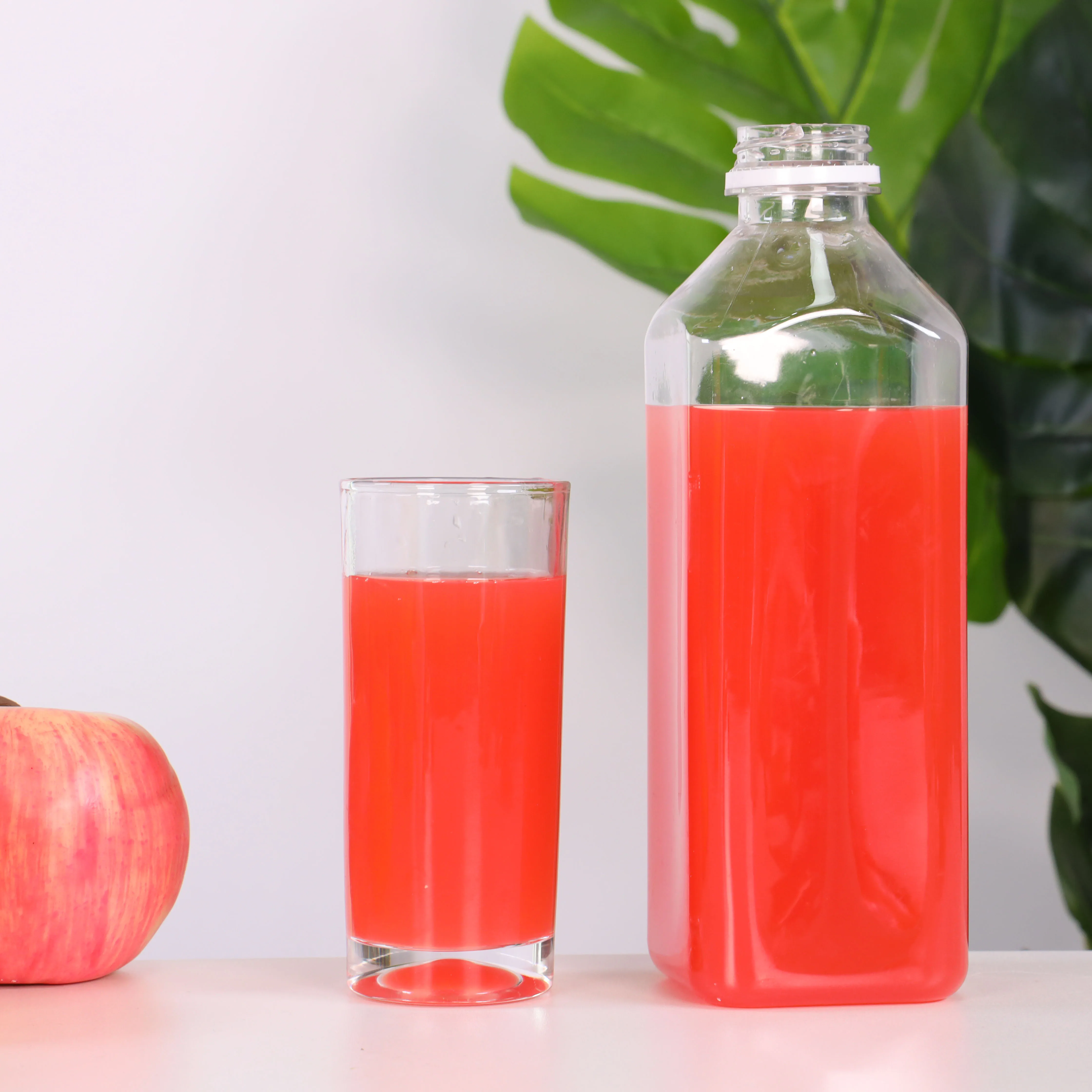 Hot Selling 32 Oz 16 Oz 12 Oz 8 Oz Clear Plastic Beverage Bottle Juicer