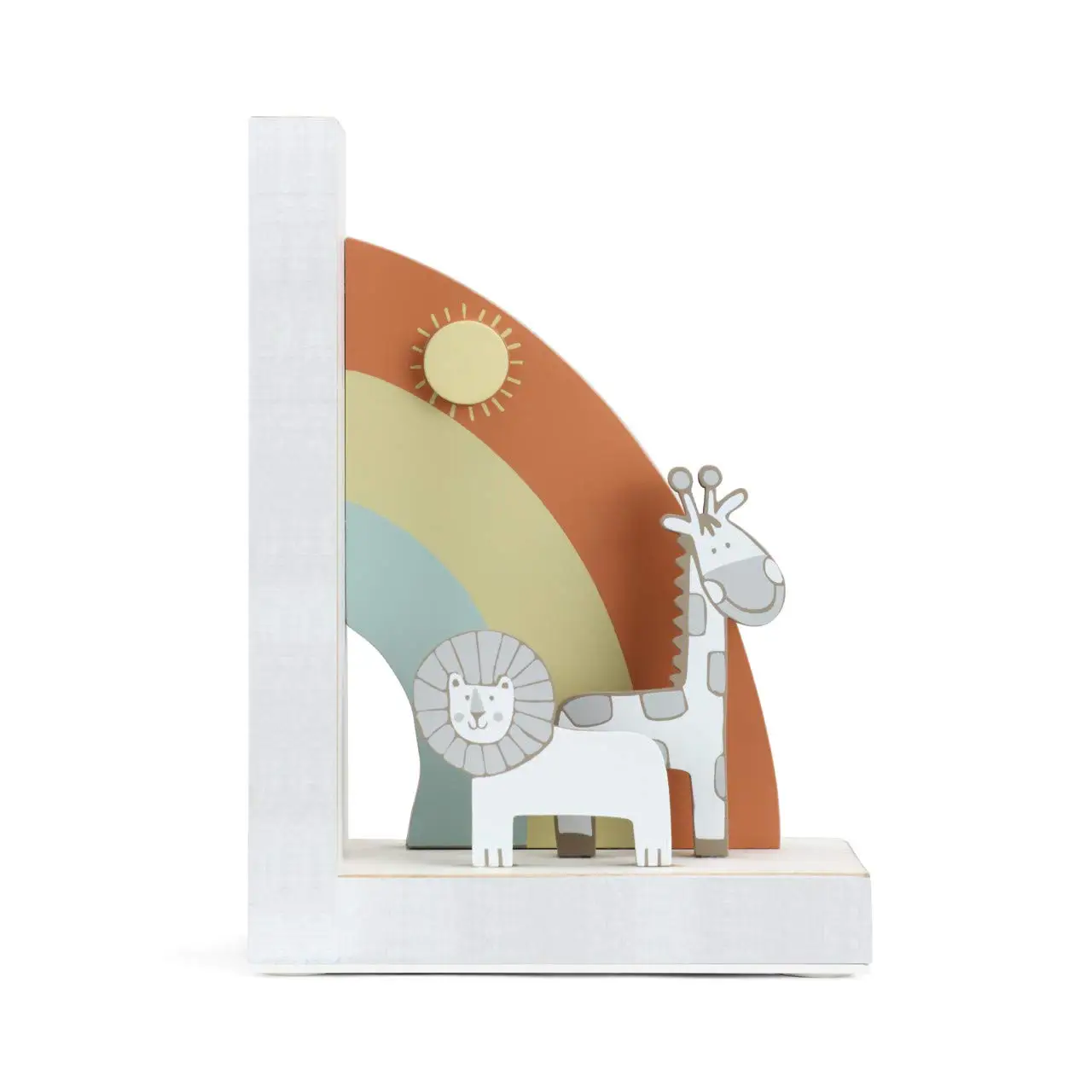 Safari Themed Decorative Wooden Children's Animal Bookends Buy