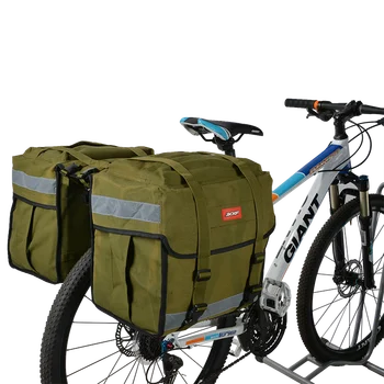 bike rack and bag