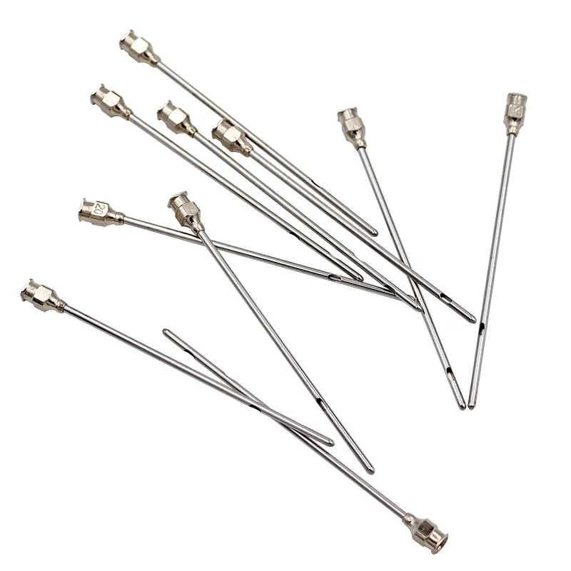 Medical Needle Stainless Steel Dairy Cattle Udder Cannula Needle For