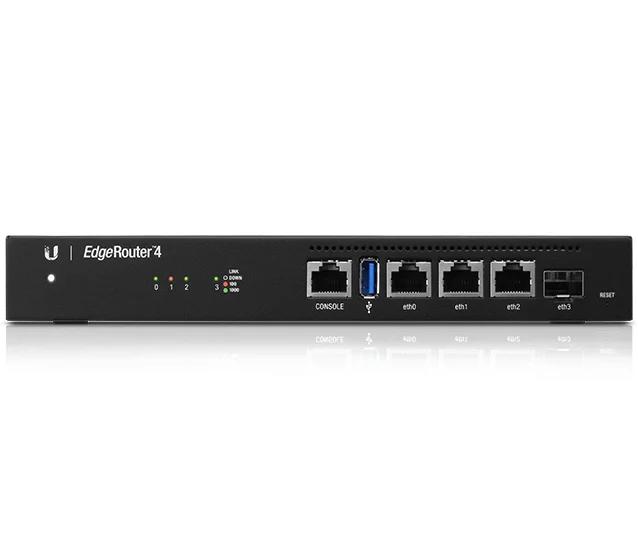 Ubnt 4port Gigabit Wired Router Edgemax Edgerouter Er4 Enterprise