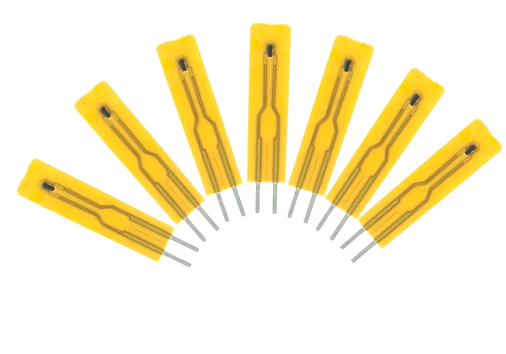 Custom 75mm Thin Film Thermistor Mf55 Ntc 250c High Temperature