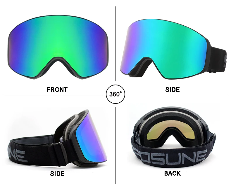 Anti Fog Double Lens Snowboarding Polarized Best Designer Snow
