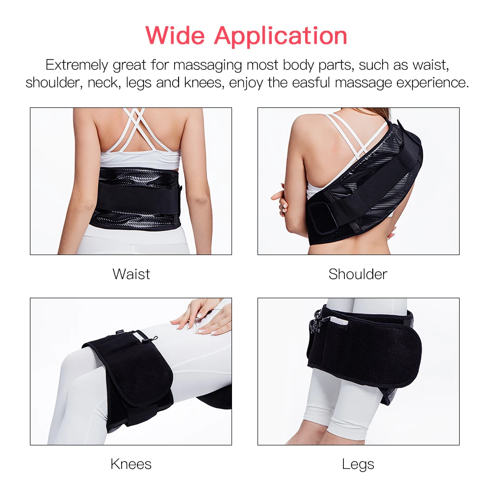 Heating Pad For Back Pain Relief Lumbar Abdominal Leg Cramps Arthritic