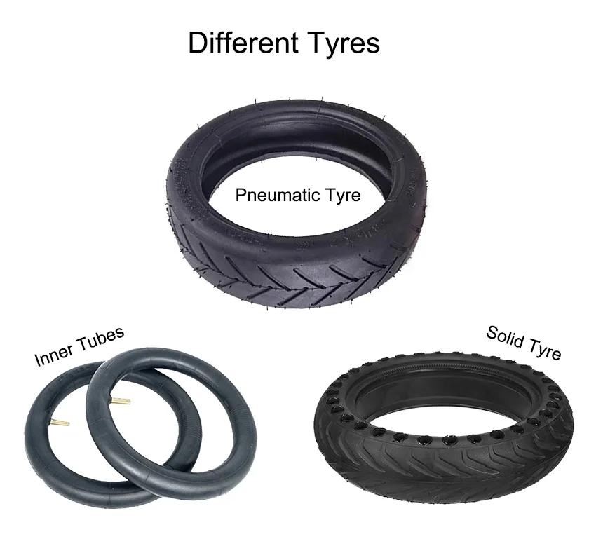 Electric Scooter Spare Parts 8.5inch Inner Tube Solid Tyre