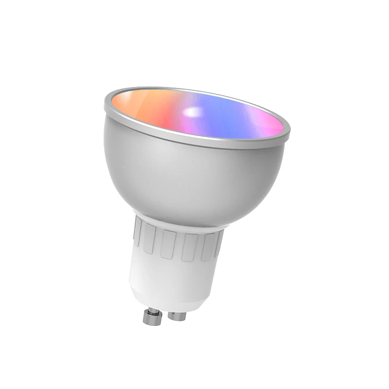 2020 hot selling 2700-6500K tuya GU10 RGB+W+C  light bulb smart life bulb