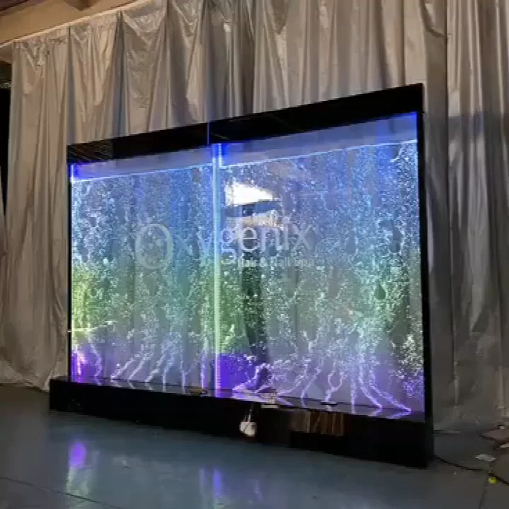 customized water bubble panelwall used for banquet room partitions