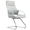 Arched legs medium backrest leather-wrapped sponge cushion to secure the feet of the office chair
