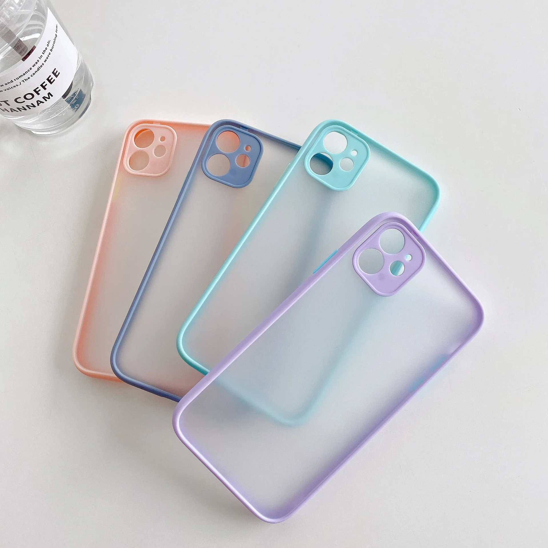 15% OFF by SUNSKY COUPON CODE: EDA0055735 for For iPhone 15 Frosted Metal Phone Case(Blue)