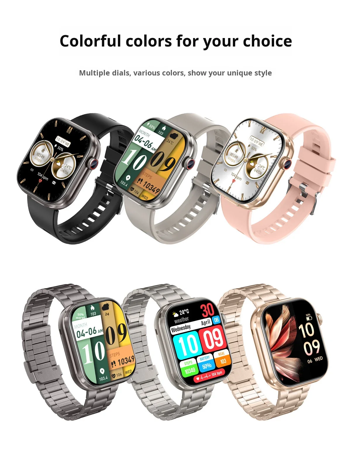 跨境CY-T99耳机二合一智能手表双呼叫记录血压心率监测IPS IP67