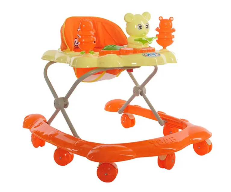 New Pattern China Musical Baby Walker 8 Wheels Baby Walker Kids Walker ...