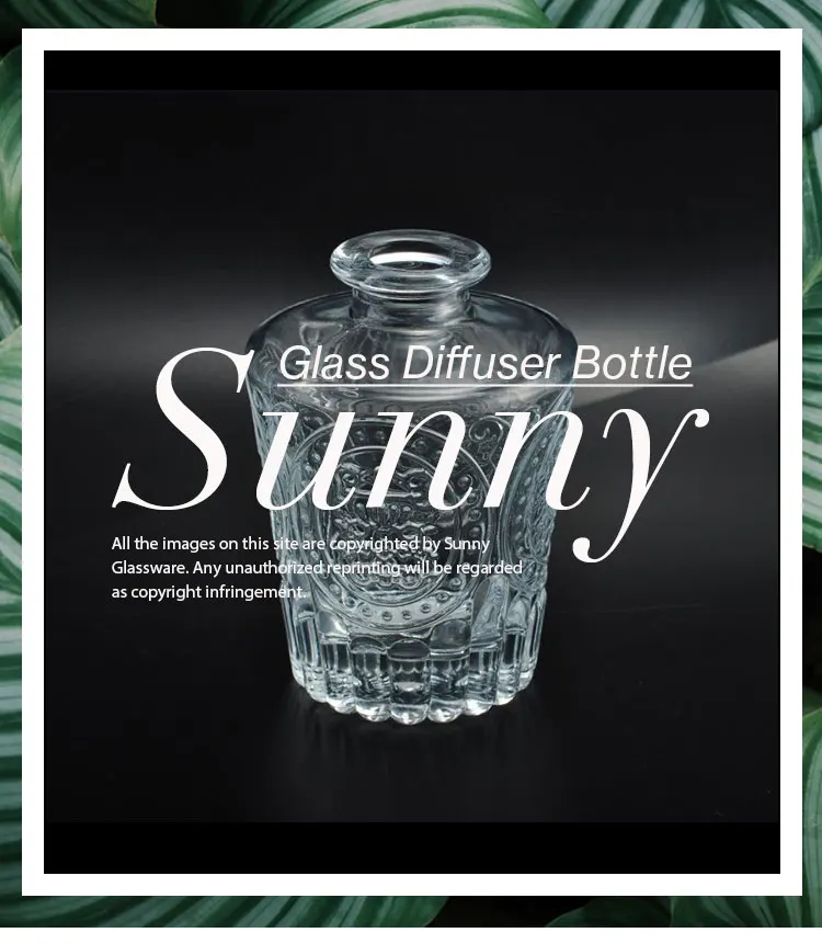room scent diffuser glass bottle