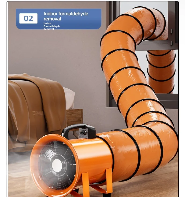 Axial Flow Fan, Portable, Aluminum, 3000rpm - detail 18