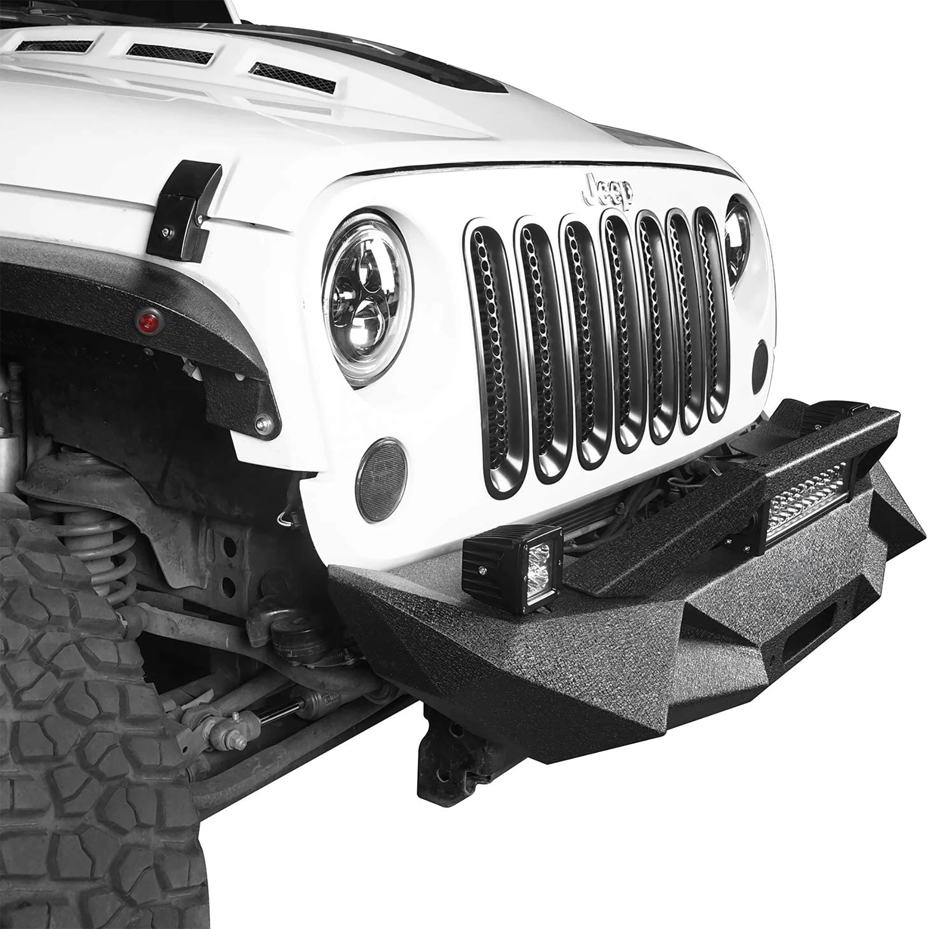 Blade Front Bumper For Jeep Wrangler Jk Jl Buy Blade Front Bumper For