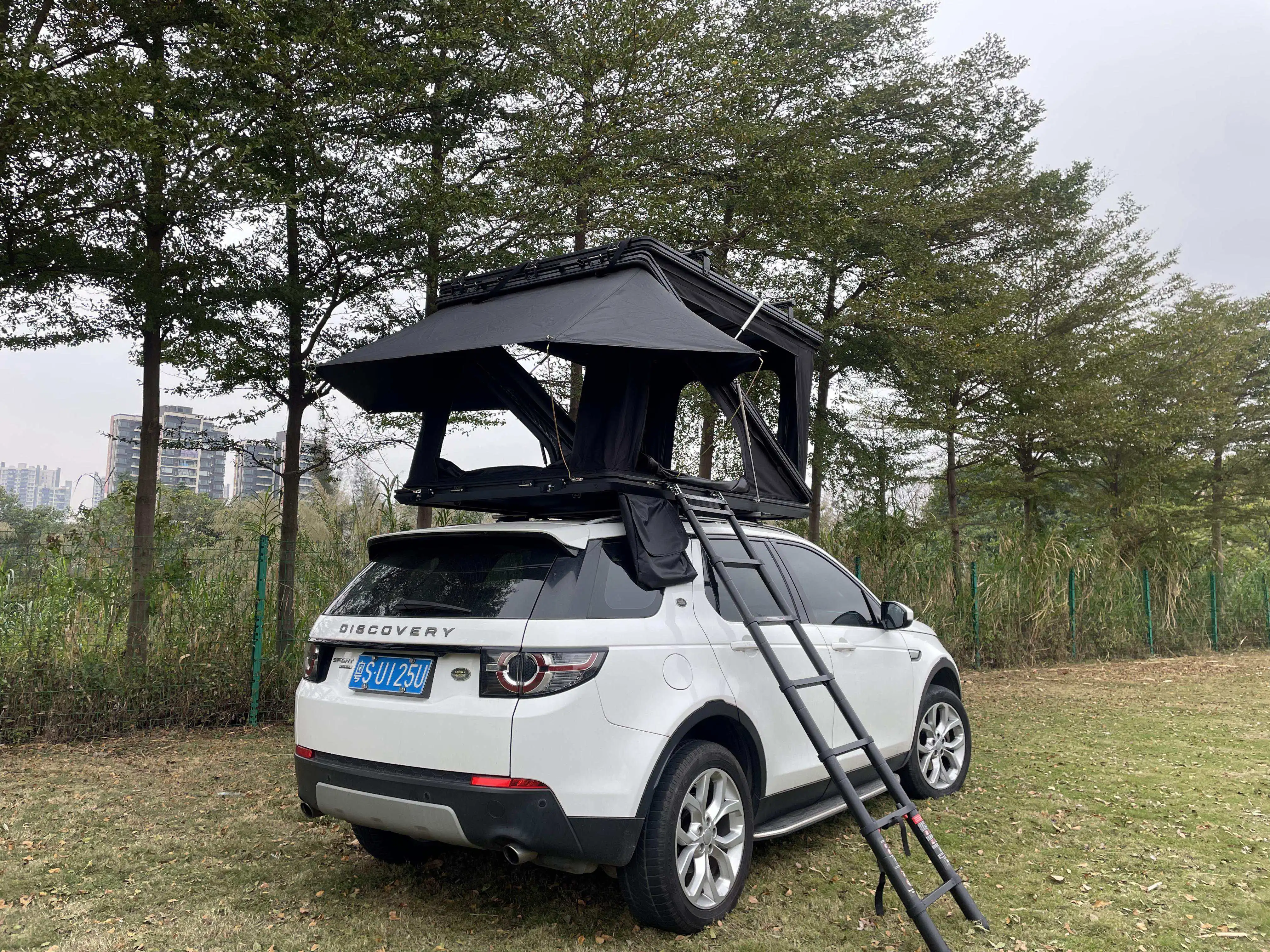 New Style Z Shape Waterproof Rooftop Tent Aluminium Alloy Triangle Hard