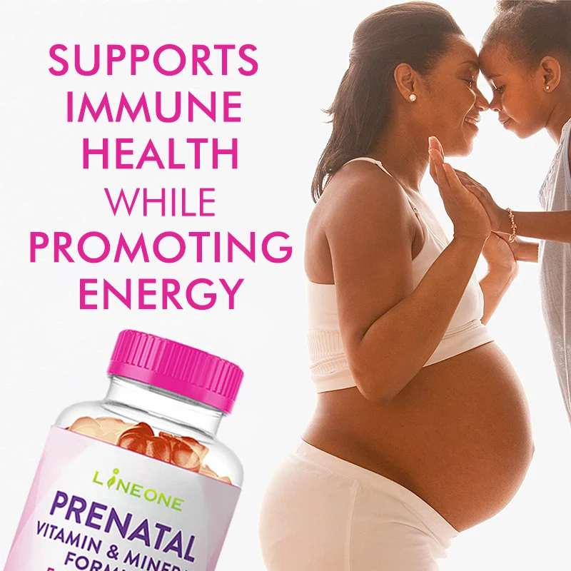 Private Label Fertility Supplements Prenatal Vitamin Fertility Gummies To Support Conception factory