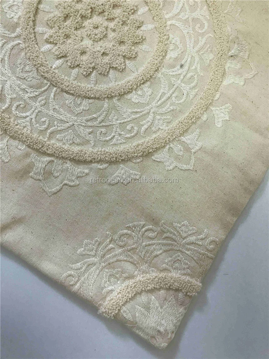 Rt19074 New Design Of Towel Embroidery Cushion Cover Buy Embroidery