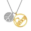 Fine Saudi Statement Christmas 925 Silver Diamond Gold Plated Chain Women Jewelry Sets Necklace