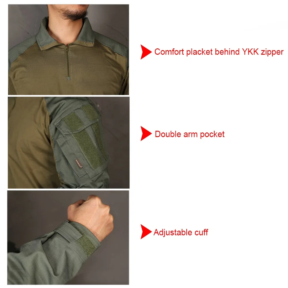 EMERSONGEAR G3 Combat Uniform - Durable & Versatile Gear