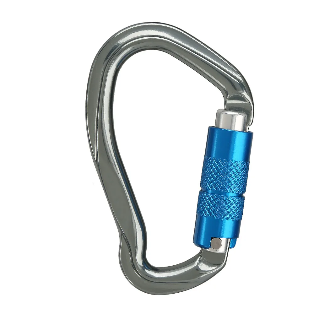Beatiful High Strength Earshaped Rock Climbing Carabiner By Aluminum
