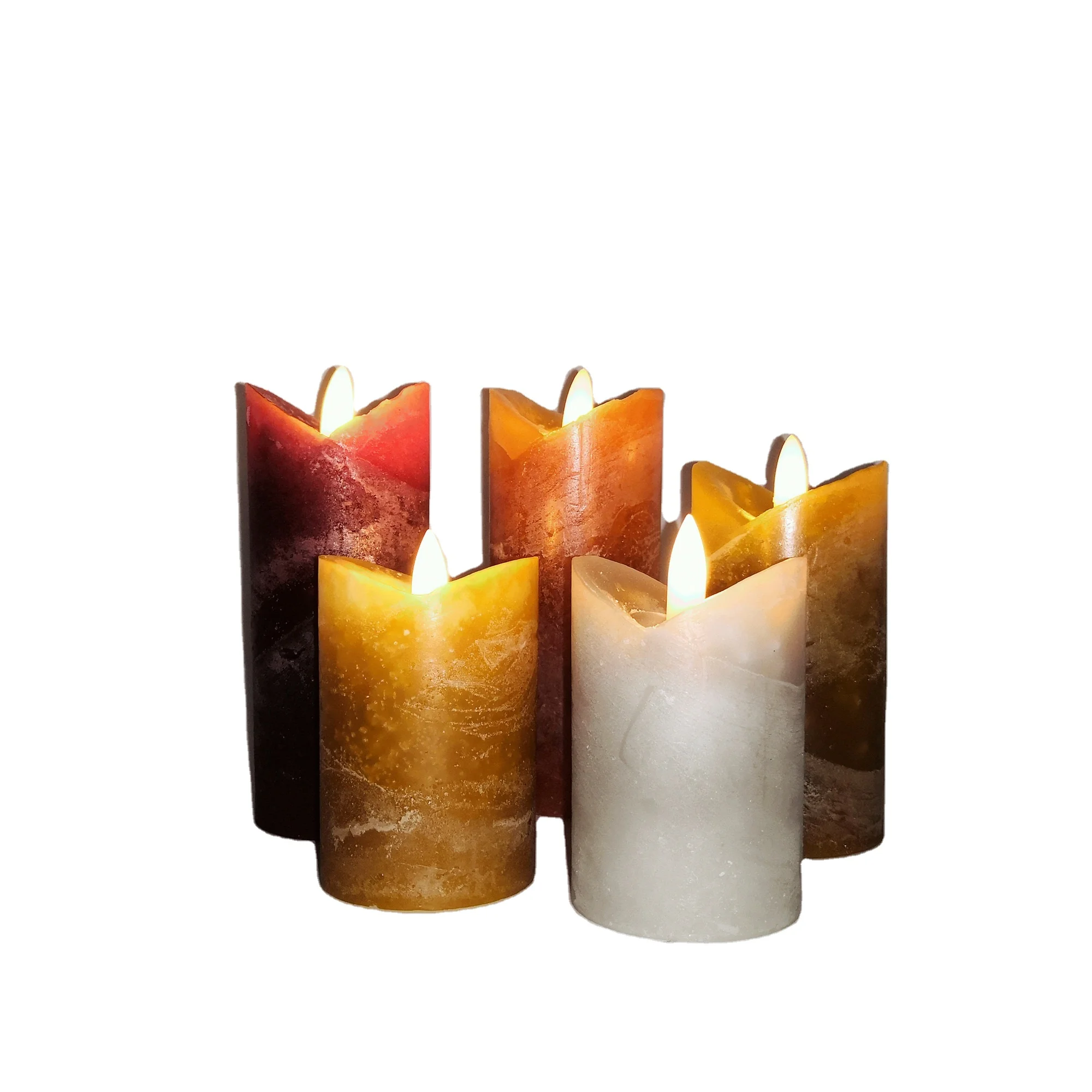 candles realistic wick battery operated tapered small candle becomes the brightest the home