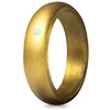 Manufacturers Selling Fashion Simple Design Diamond Engagement Rings Set Silicone Wedding Band
