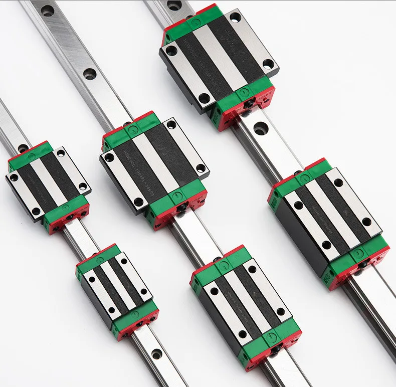 20mm Linear Guide Rail Hgr20 And Linear Guide Hgr20 With Slide Block ...