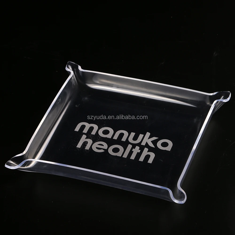 Special Design Perspex Hotel Food Tray Bending Clear Acrylic Buffet