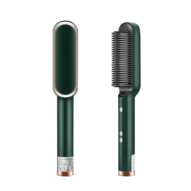 2020 New Hair Stylish Hot Comb Making Hair Straightener Style Electric Power Hair Straightener Hot Comb
