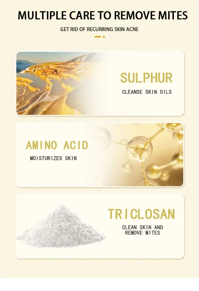 Cheap Original Natural Scented Vitamin C Sulfur Face Skin Whitening