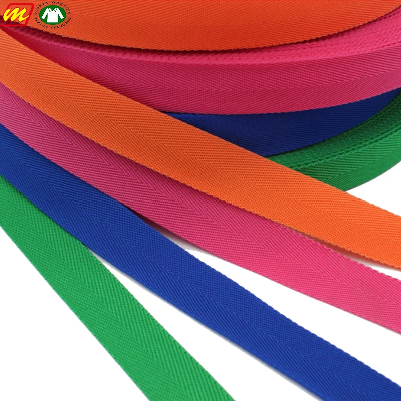 High Quality Weaving Polyester Twill Tape For Garment/bag Strap/printed