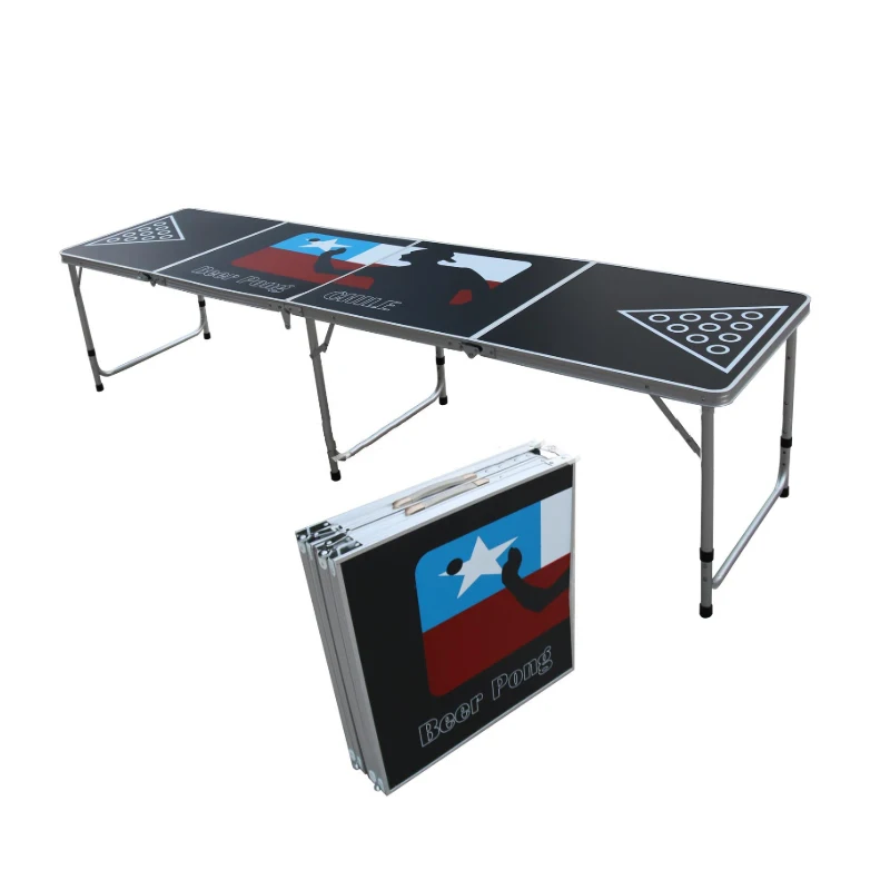 Folded Portable Aluminium Beer Pong Table Outdoor Play Game Table Buy