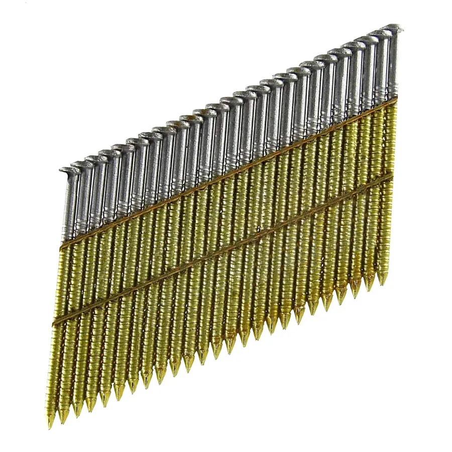 28 Degree Galvanized Wire Collated Strip Framing Nails For Sale Buy