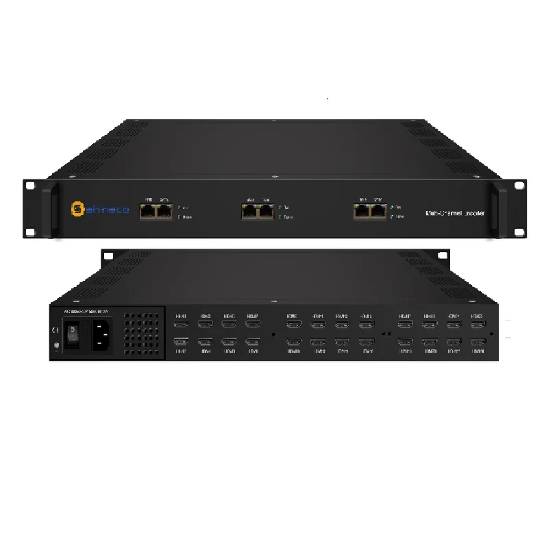 8 channel hdmi to ip streaming encoder iptv