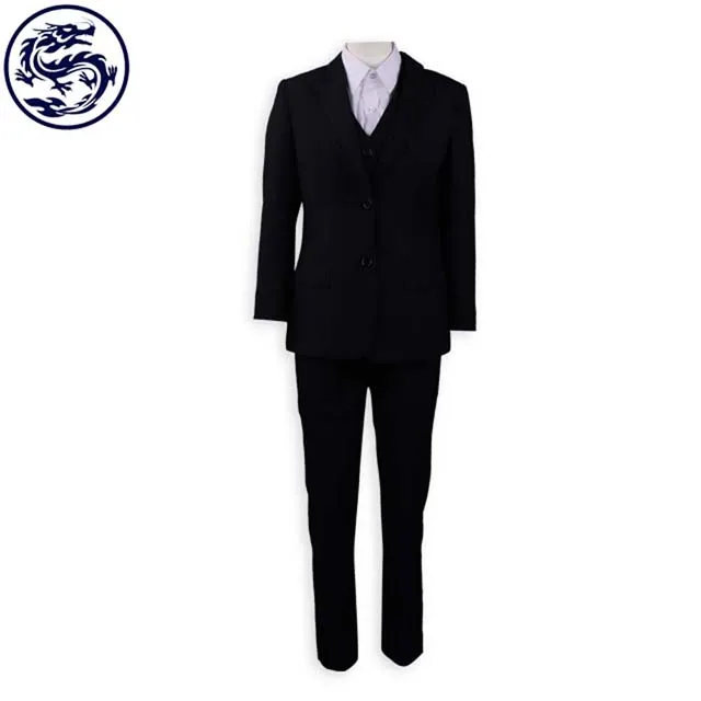 
Casual ladies Office Bank japanese school Uniform with Blazer 