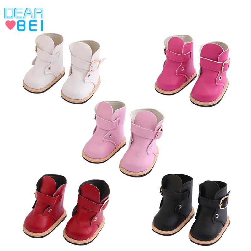 Poupée De Mode Chaussures En Or Pour Fille 18 Pouces Accessoires De