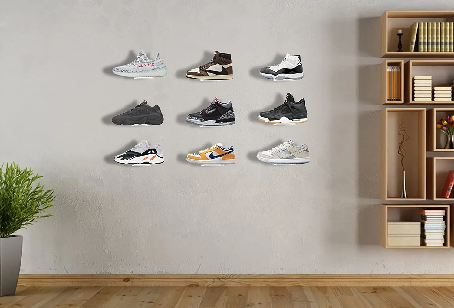 Estante De Acrílico Transparente Para Zapatos,Estantería De Exhibición